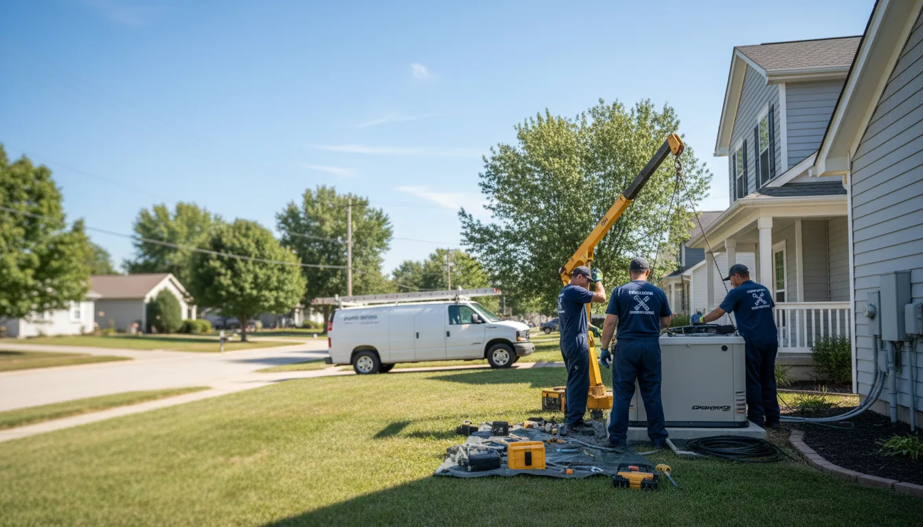 Generator Installation in West Union, IA near me